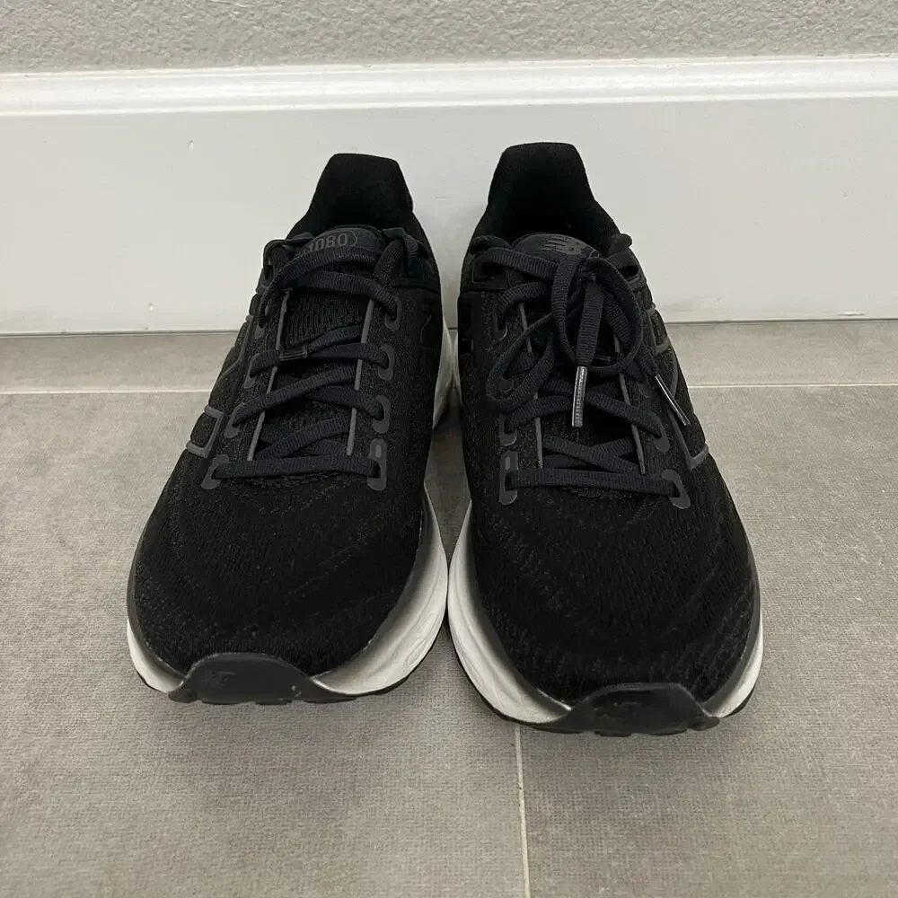 New Balance Fresh Foam 1080v13 Womens Size 8 Black Running Sneakers Shoes